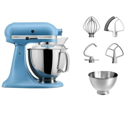 Планетарний міксер з відкидним блоком KitchenAid Artisan 5KSM175PSEVB 4,8 л