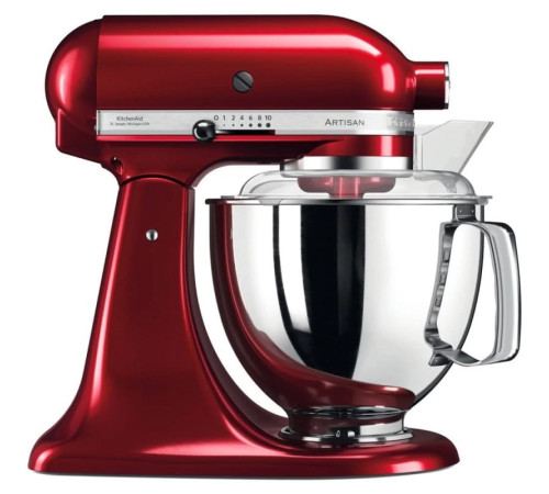 Планетарний міксер з відкидним блоком KitchenAid Artisan 5KSM185PSECA 4,8 л