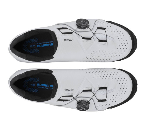 Кросівки SHIMANO MTB XC3 SH XC300 BOA SPD білі розмір 44 Кросівки SHIMANO MTB XC3 SH XC300 BOA SPD білі розмір 44