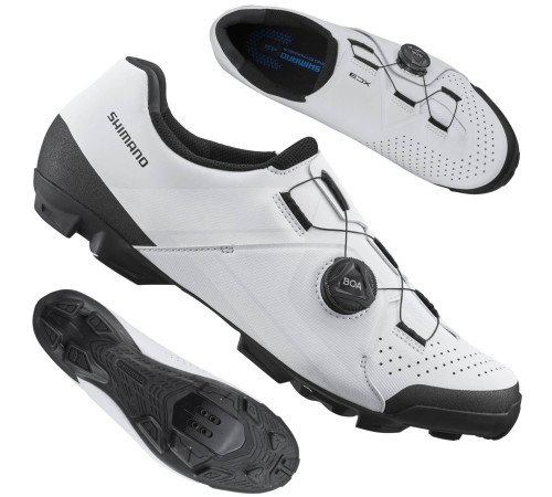 Кросівки SHIMANO MTB XC3 SH-XC300 BOA SPD білі розмір 45 Кросівки SHIMANO MTB XC3 SH-XC300 BOA SPD білі розмір 45