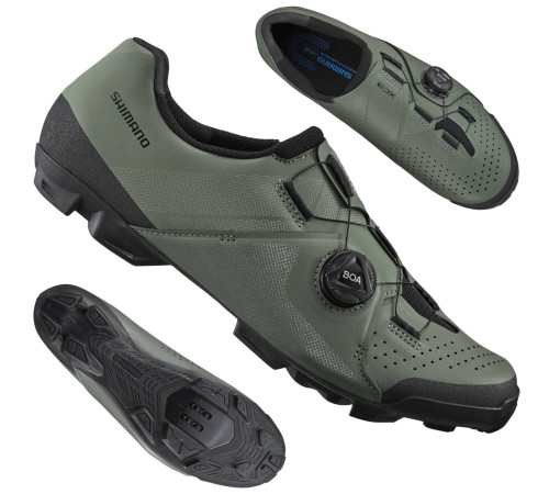 Кросівки SHIMANO MTB XC3 SH-XC300 BOA SPD оливковий розмір 45 Кросівки SHIMANO MTB XC3 SH-XC300 BOA SPD оливковий розмір 45
