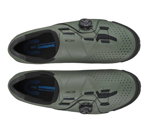 Кросівки SHIMANO MTB XC3 SH-XC300 BOA SPD оливковий розмір 45 Кросівки SHIMANO MTB XC3 SH-XC300 BOA SPD оливковий розмір 45