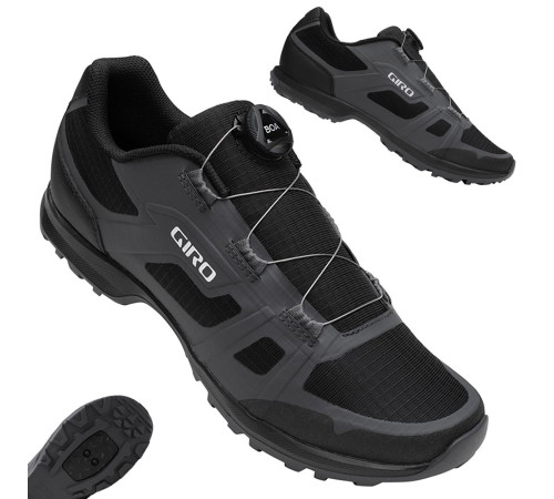 Кросівки GIRO GAUGE Mtb/Enduro BOA 45 чорні Кросівки GIRO GAUGE Mtb/Enduro BOA 45 чорні
