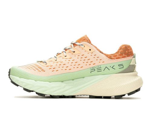 Кросівки ж Merrell AGILITY PEAK 5 peach/spray - 40.5 - персиковий/зелений Кросівки ж Merrell AGILITY PEAK 5 peach/spray - 40.5 - персиковий/зелений