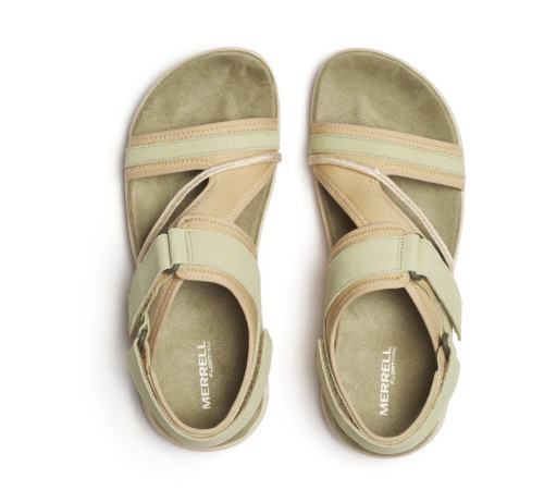 Сандалі жіночі Merrell TERRAN 4 BACKSTRAP розмір 38 - бежево-зелений