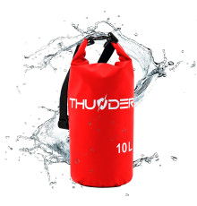 Гермомішок THUNDER 10 л червоний