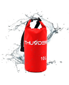 Гермомішок THUNDER 10 л червоний