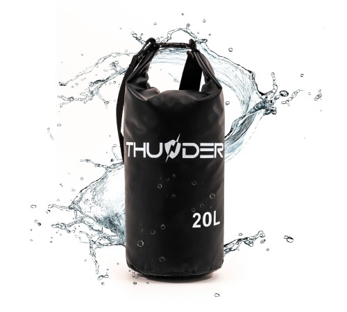Гермомішок THUNDER 20 л чорний Гермомішок THUNDER 20 л чорний