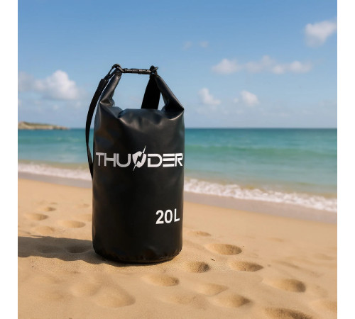 Гермомішок THUNDER 20 л чорний Гермомішок THUNDER 20 л чорний