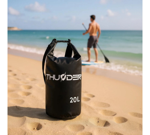 Гермомішок THUNDER 20 л чорний Гермомішок THUNDER 20 л чорний