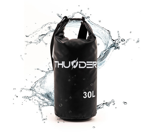 Гермомішок THUNDER 30 л чорний Гермомішок THUNDER 30 л чорний
