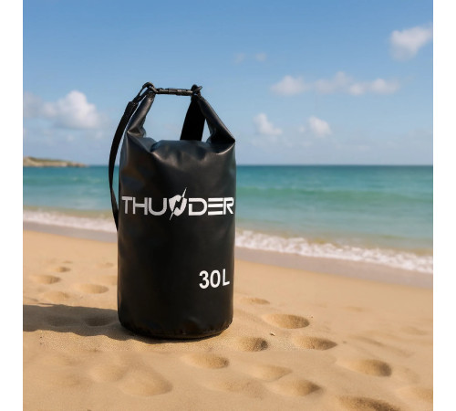 Гермомішок THUNDER 30 л чорний Гермомішок THUNDER 30 л чорний
