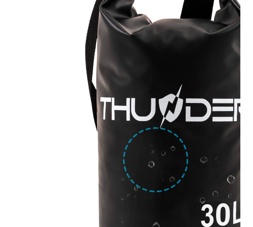 Гермомішок THUNDER 30 л чорний Гермомішок THUNDER 30 л чорний