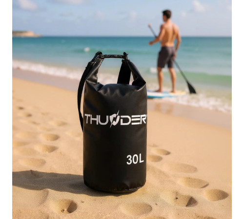 Гермомішок THUNDER 30 л чорний Гермомішок THUNDER 30 л чорний