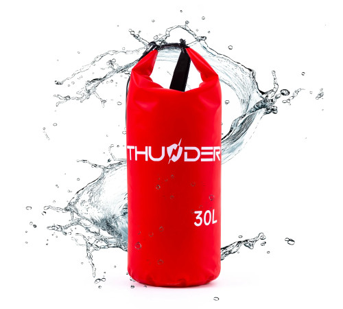 Гермомішок THUNDER 30 л червоний Гермомішок THUNDER 30 л червоний