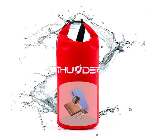 Гермомішок THUNDER 30 л червоний Гермомішок THUNDER 30 л червоний