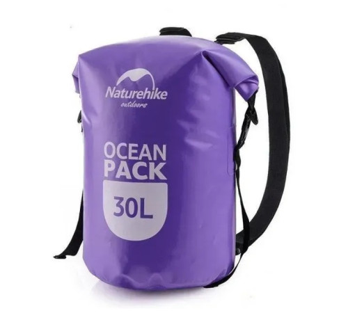 Гермомішок Naturehike Ocean Pack FS16M030-L 30 л, фіолетовий Гермомішок Naturehike Ocean Pack FS16M030-L 30 л, фіолетовий