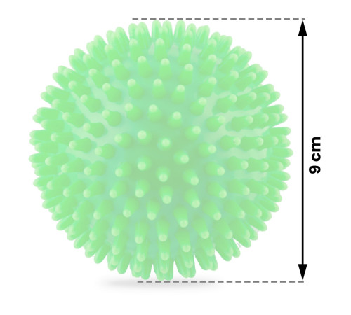 М'яч для масажу та фітнесу 9 см NS-957 зелений