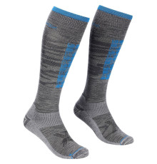 Шкарпетки ч Ortovox SKI COMPRESSION LONG SOCKS M grey blend - 42-44 - сірий