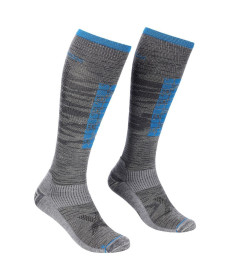 Шкарпетки ч Ortovox SKI COMPRESSION LONG SOCKS M grey blend - 42-44 - сірий