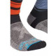 Шкарпетки ч Ortovox ALL MOUNTAIN MID SOCKS WARM M multicolour - 42-44 - сірий/оранжевий