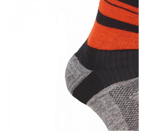 Шкарпетки ч Ortovox ALL MOUNTAIN MID SOCKS WARM M multicolour - 42-44 - сірий/оранжевий