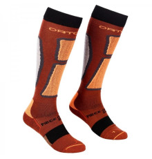 Шкарпетки ч Ortovox SKI ROCK'N'WOOL LONG SOCKS M clay orange - 45-47 - оранжевий