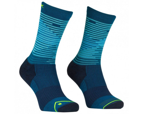 Шкарпетки ч Ortovox ALL MOUNTAIN MID SOCKS M petrol blue - 39-41