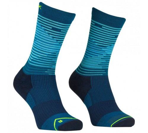 Шкарпетки ч Ortovox ALL MOUNTAIN MID SOCKS M petrol blue - 39-41