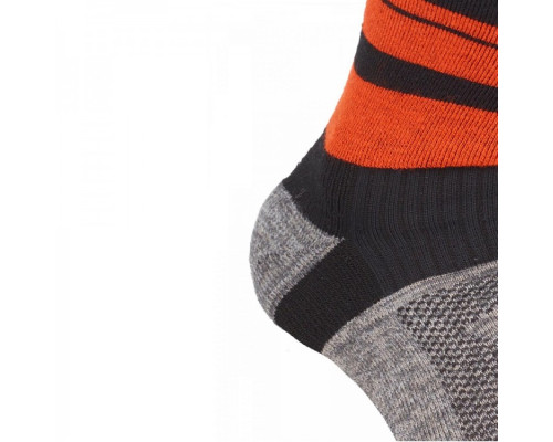 Шкарпетки ч Ortovox ALL MOUNTAIN MID SOCKS WARM M multicolour - 39-41 - сірий/оранжевий