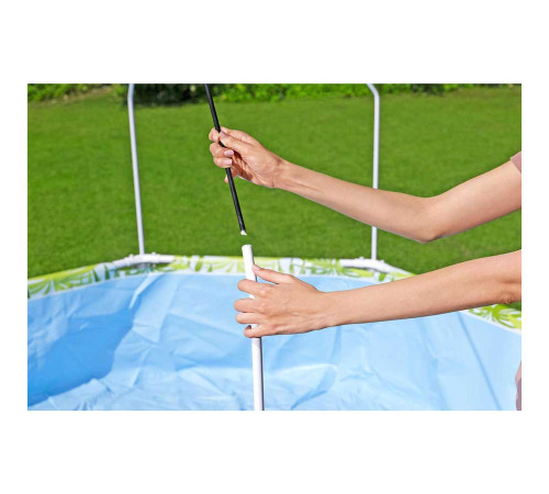 Басейн каркасний дитячий з дохом Bestway 56432 244 х 51 см