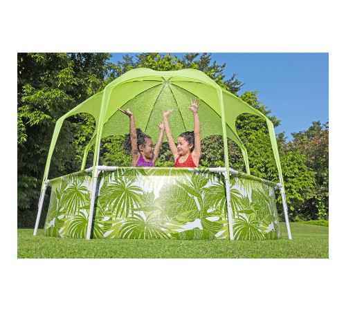Басейн каркасний дитячий з дохом Bestway 56432 244 х 51 см