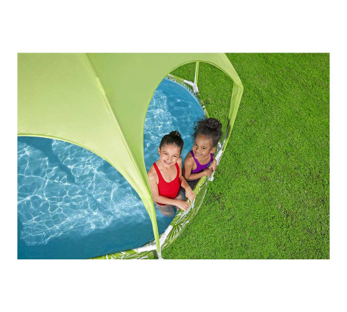 Басейн каркасний дитячий з дохом Bestway 56432 244 х 51 см