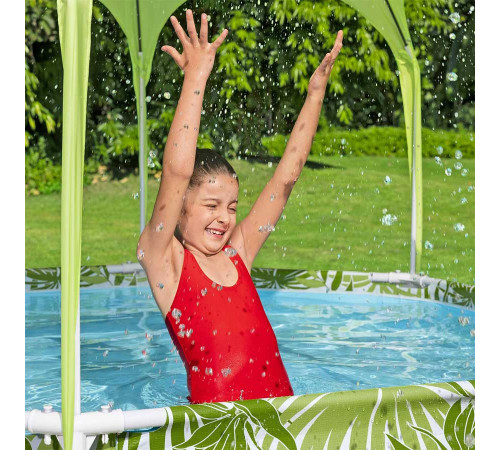 Басейн каркасний дитячий з дохом Bestway 56432 244 х 51 см