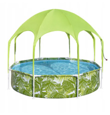 Басейн каркасний дитячий з дохом Bestway 56432 244 х 51 см