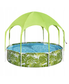 Басейн каркасний дитячий з дохом Bestway 56432 244 х 51 см