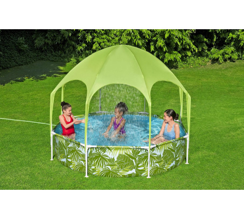 Басейн каркасний дитячий з дохом Bestway 56432 244 х 51 см