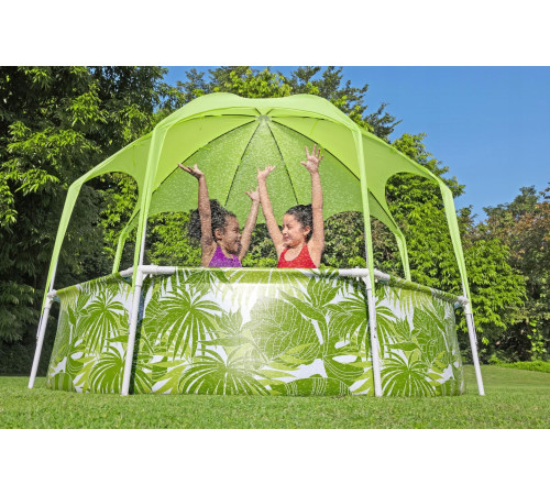 Басейн каркасний дитячий з дохом Bestway 56432 244 х 51 см
