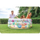 Басейн надувний дитячий Intex 58480 Fish 152x56 см