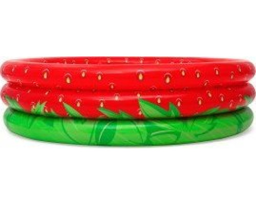 Надувний басейн 1.68 м х 38 см Bestway 51145 Strawberry