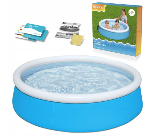 Дитячий надувний басейн Bestway 57241, 152 х 38 см