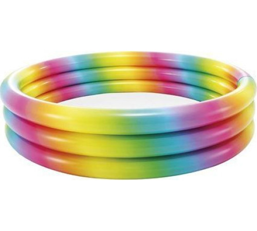 Надувний басейн Intex Rainbow Ombre 168 см (58449)