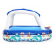 Басейн надувний дитячий Bestway 54370 213x155x132 см