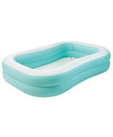 Басейн надувний дитячий Intex 57181-blue 229x147x46 см 