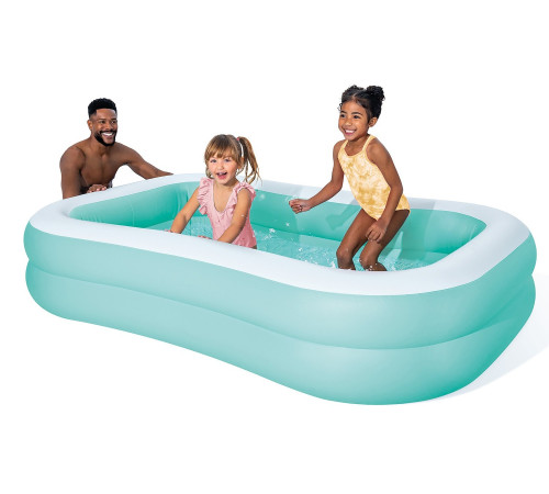 Басейн надувний дитячий Intex 57181-blue 229x147x46 см Басейн надувний дитячий Intex 57181-blue 229x147x46 см