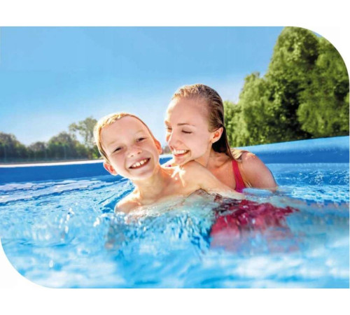 Басейн надувний дитячий Easy Set Intex 28106 244 x 61 см Басейн надувний дитячий Easy Set Intex 28106 244 x 61 см