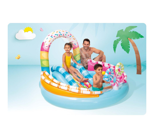Надувний ігровий майданчик Candy Fun Intex 57144 Надувний ігровий майданчик Candy Fun Intex 57144