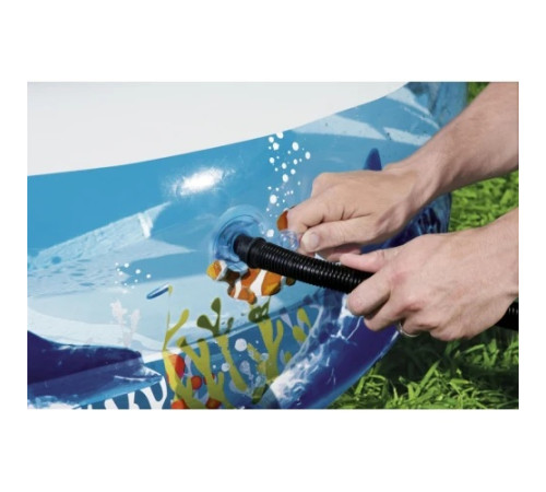 Басейн надувний дитячий Sea Depths Bestway 262х157х46 см Басейн надувний дитячий Sea Depths Bestway 262х157х46 см