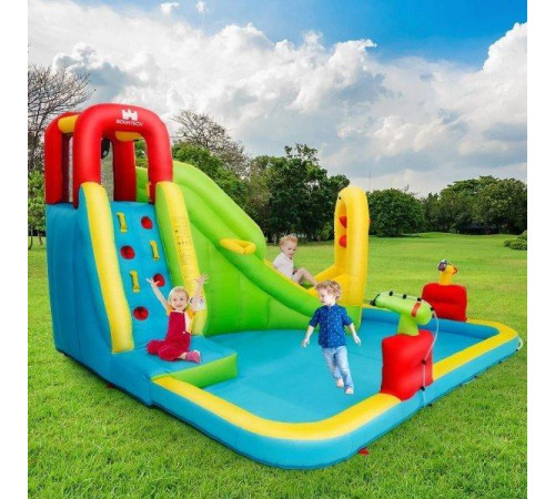 Надувний ігровий майданчик Water Park Costway 400x335x230 см Надувний ігровий майданчик Water Park Costway 400x335x230 см