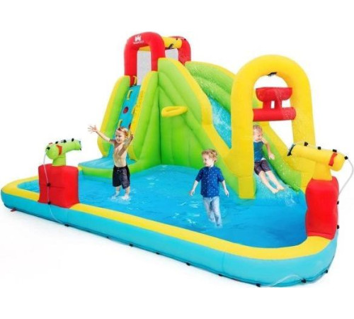 Надувний ігровий майданчик Water Park Costway 400x335x230 см Надувний ігровий майданчик Water Park Costway 400x335x230 см